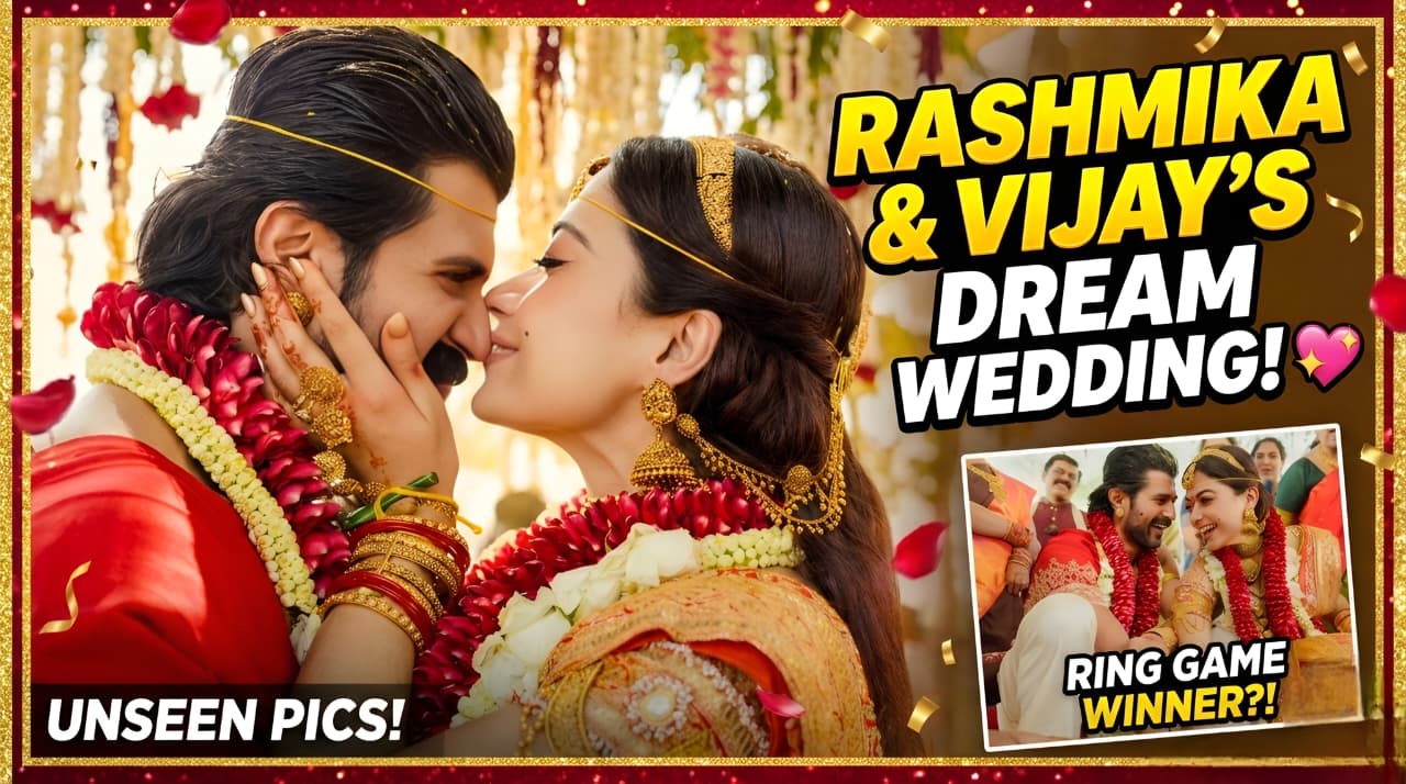 Vijay Rashmika Wedding Photos